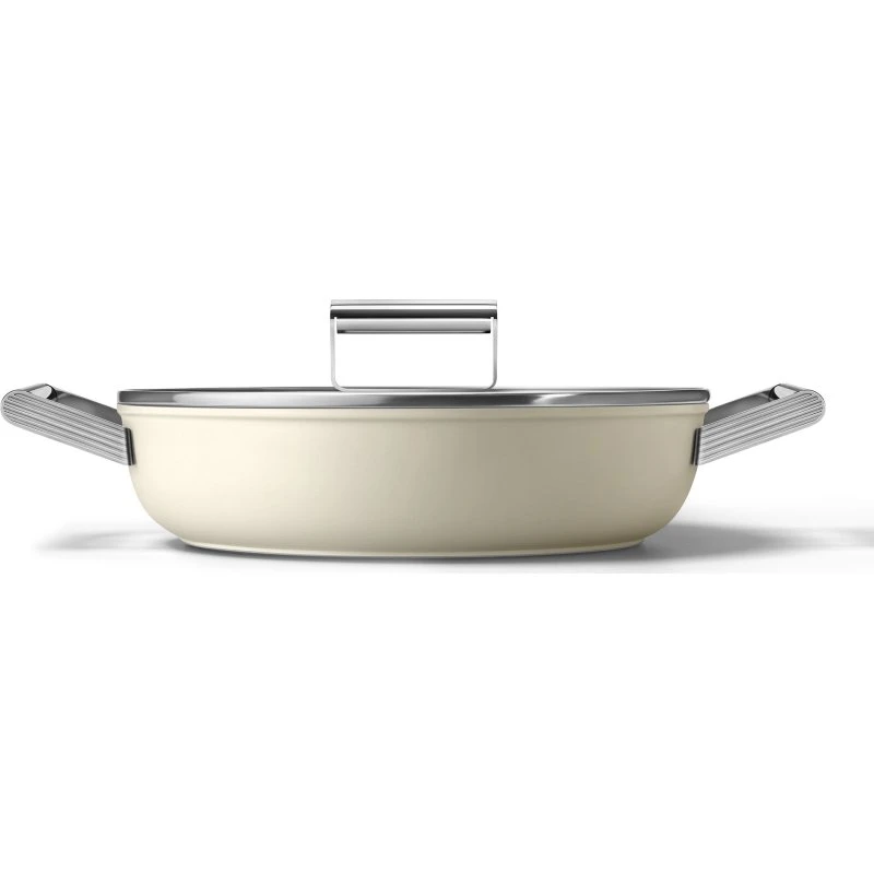 Smeg 50's Style sauterpande Ø28 cm – Cream