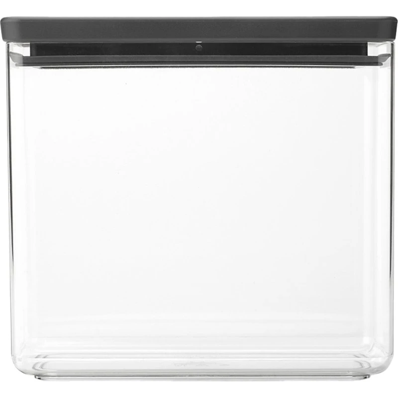 Brabantia TASTY+ stabelbar krukke 3,5 L – mørkegrå