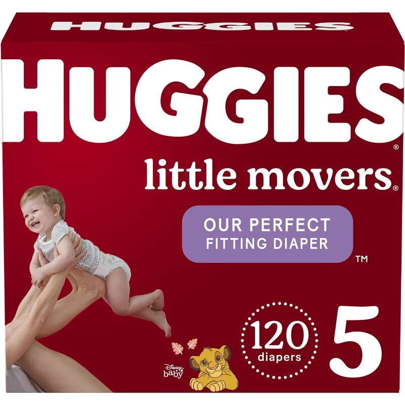 Huggies Little Movers bleer Str. 6, Jumbo 16 stk x4