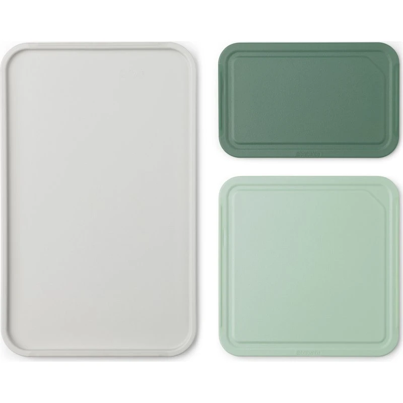 Brabantia Tasty+ skærebræt sæt, 3 dele