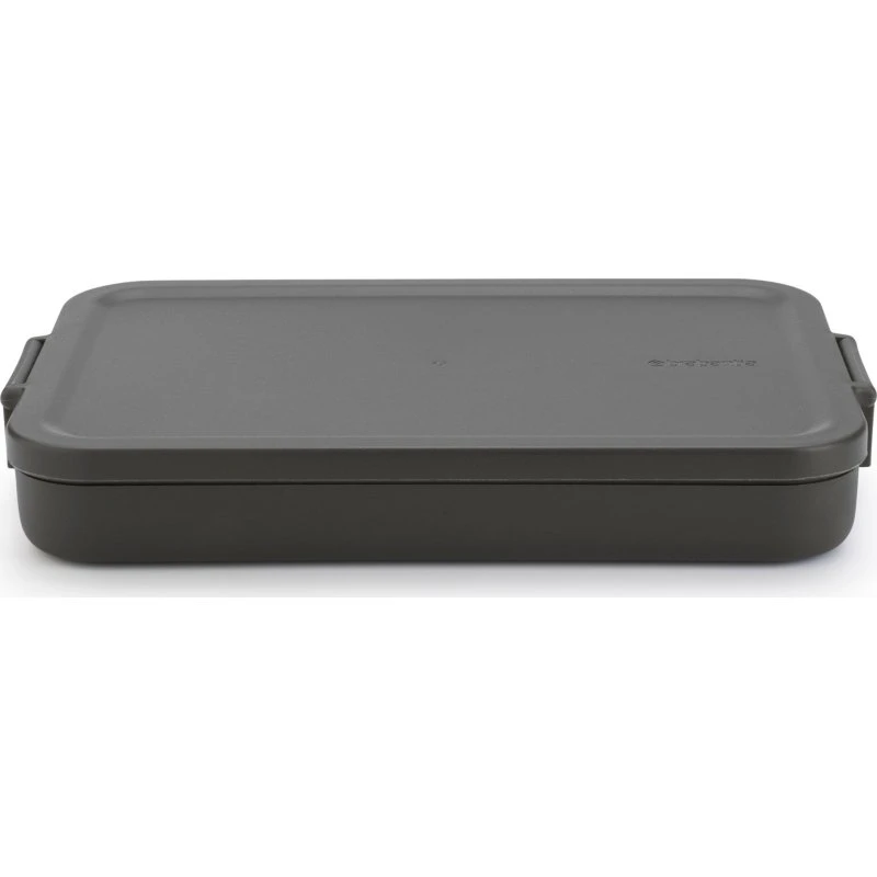 Brabantia Make & Take flad madkasse 1,1 L - mørkegrå