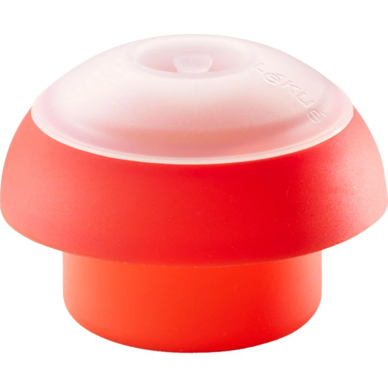 Lékué Æggepocherer cylinder til mikroovn - Rød