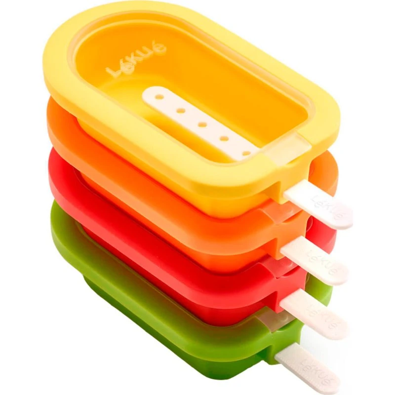 Lékué XL stabelbar ispindeforme, 4 stk.