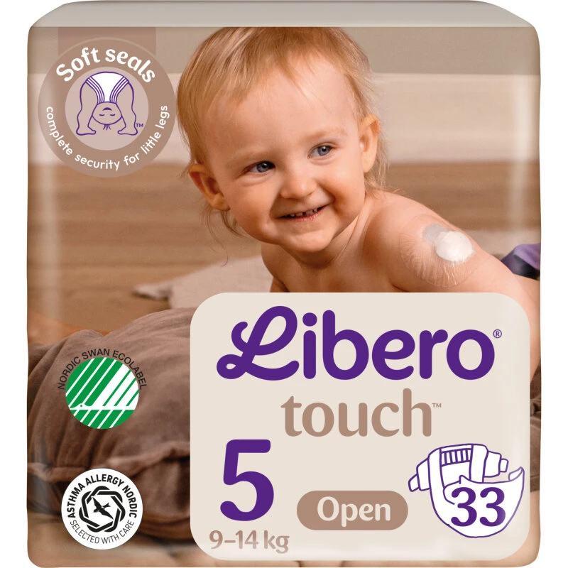 Libero Touch Ble str. 5 (9–14 kg) 33 stk