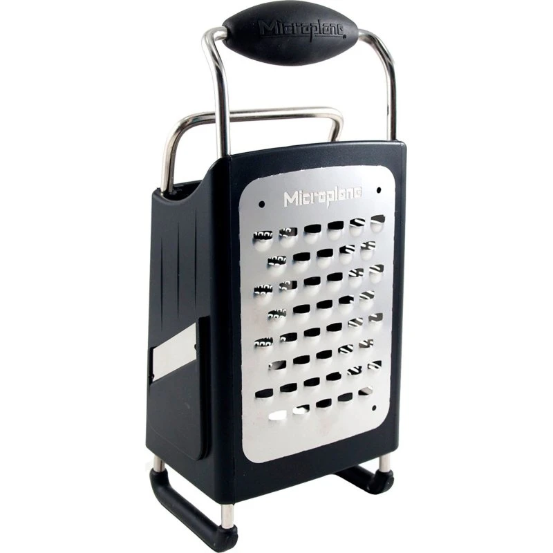 Microplane 4-sidet boksrivejern 27 cm – sort