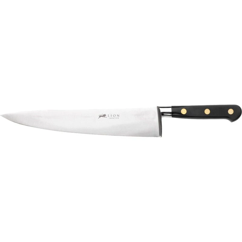 Lion Sabatier Ideal kokkekniv 20 cm - stål/sort