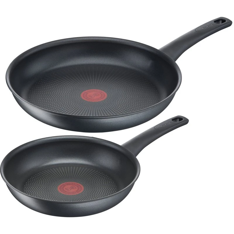 Tefal Easy Chef stegepandesæt 22+28 cm, titanium non-stick