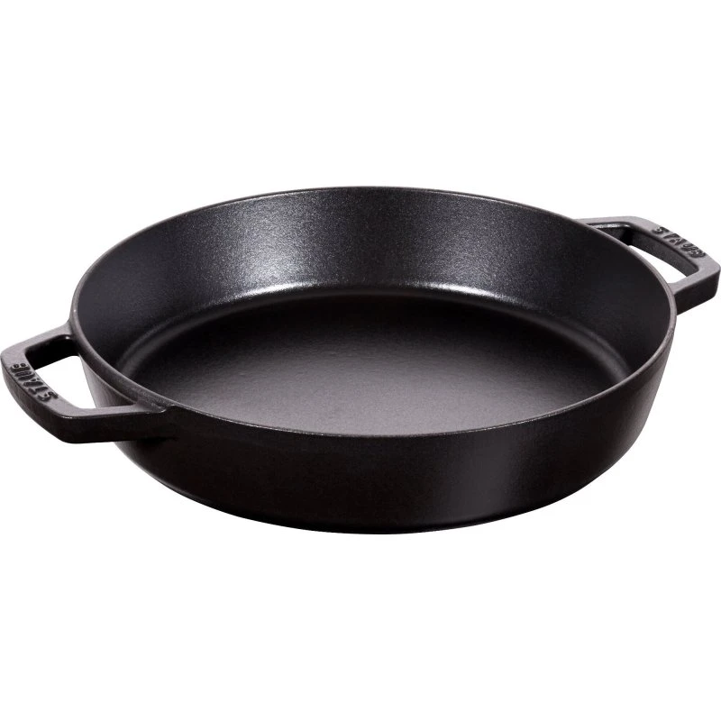 Staub sauterpande støbejern 26 cm, sort