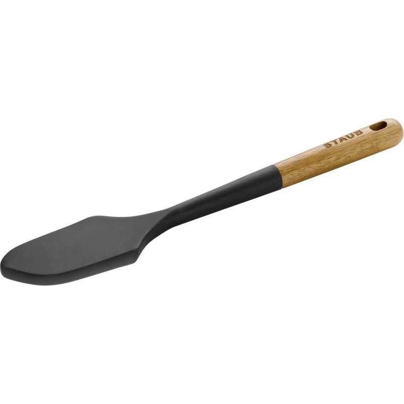 Staub dejskraber 30 cm i silikone og akacietræ