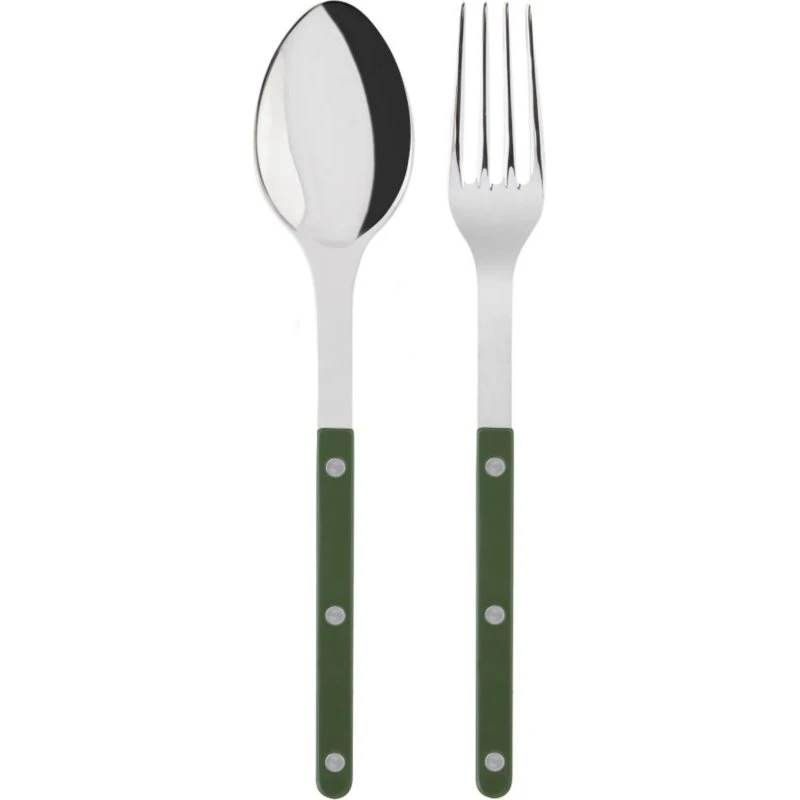 SABRE Paris Bistrot Solid serveringssæt, 2 dele – grøn