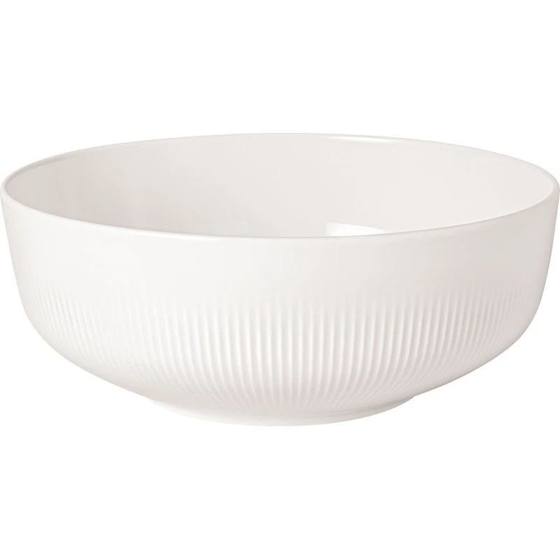 Villeroy & Boch Afina salatskål Ø19,5 cm – hvid porcelæn