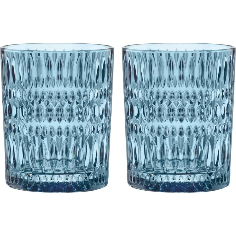 Nachtmann Ethno tumblerglas 30,4 cl 2-pak – Vintage Blue