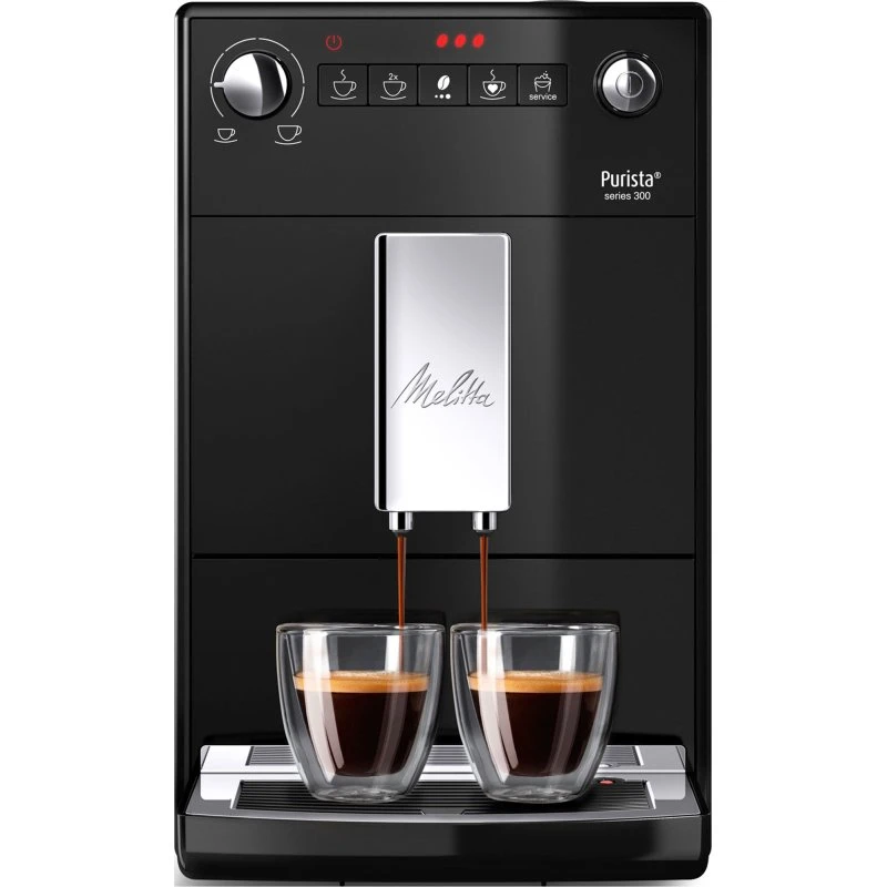 Melitta Purista helautomatisk kaffemaskine, sort