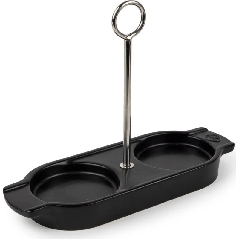 Peugeot Linea keramisk bakke med håndtag, satin sort