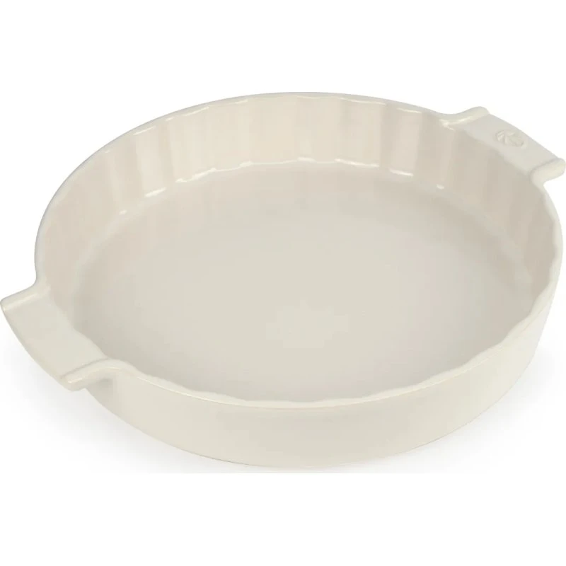 Peugeot Appolia keramisk tærtefad 28 cm cremehvid