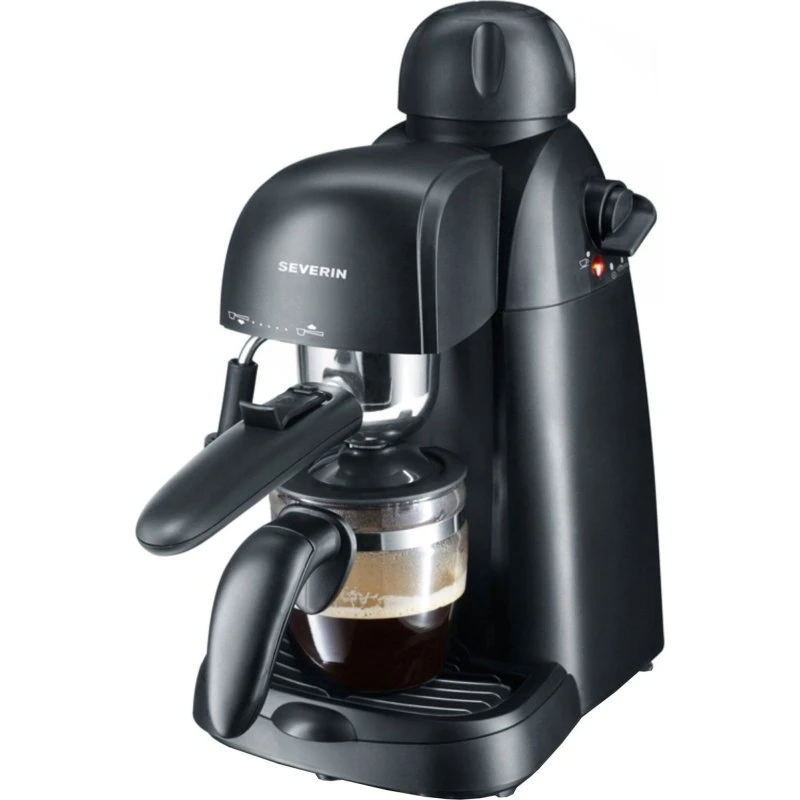 Severin KA5978 espressomaskine 800W – 4 kopper, sort
