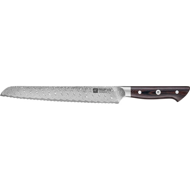 Zwilling Tanrei brødkniv 23 cm – Damascus FC63