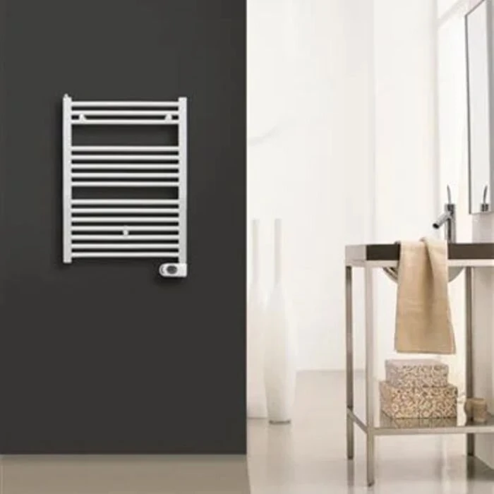 Håndklædetørrer 1750x600 mm 1000 W hvid (digital termostat)