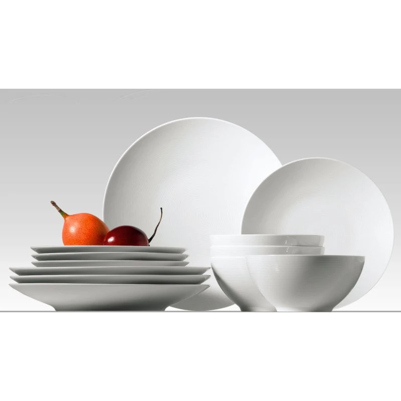 Rosenthal Loft servicesæt 12 dele – hvidt porcelæn