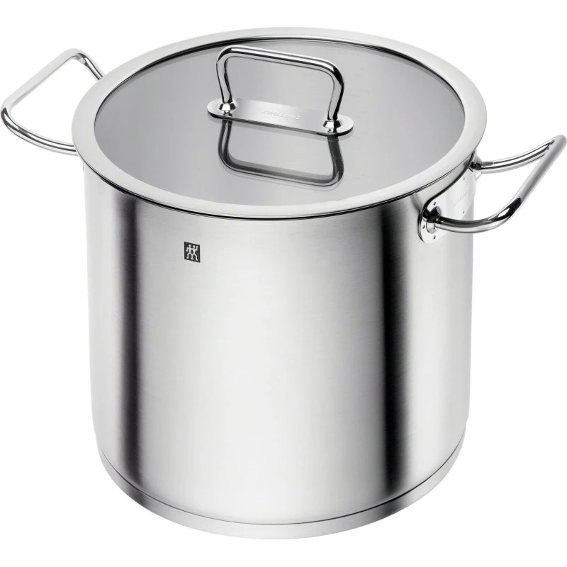 Zwilling Pro højsidet gryde 13,3 L med glaslåg