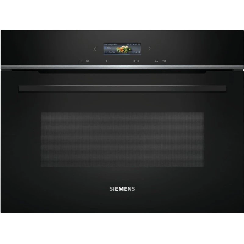 Siemens iQ700 CE732GXB1 indbygget mikroovn, 36L, sort