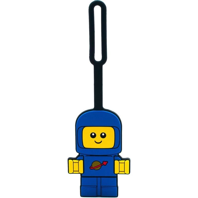 LEGO® Rumbaby bagagemærke i silikone – blå