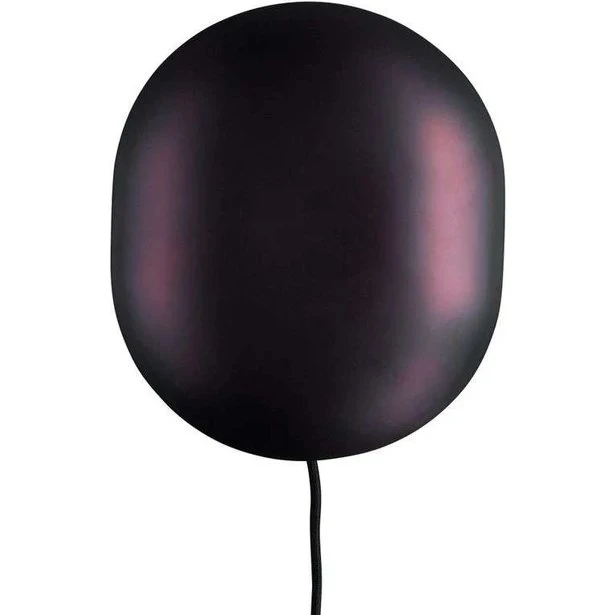 101 Copenhagen Clam væglampe 26 cm – Burned Sort