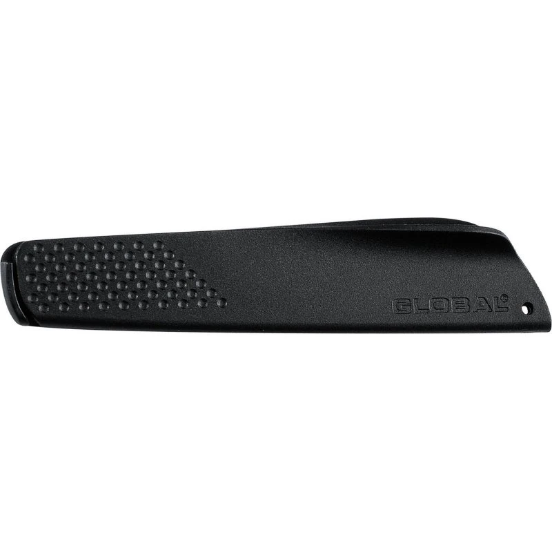 Global knivskede 13 cm – sort knivbeskyttelse