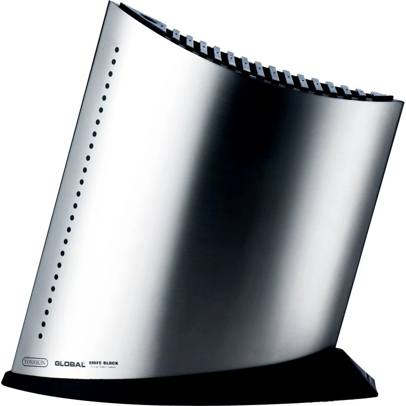 Global GKB-51 knivblok i rustfrit stål 13+1