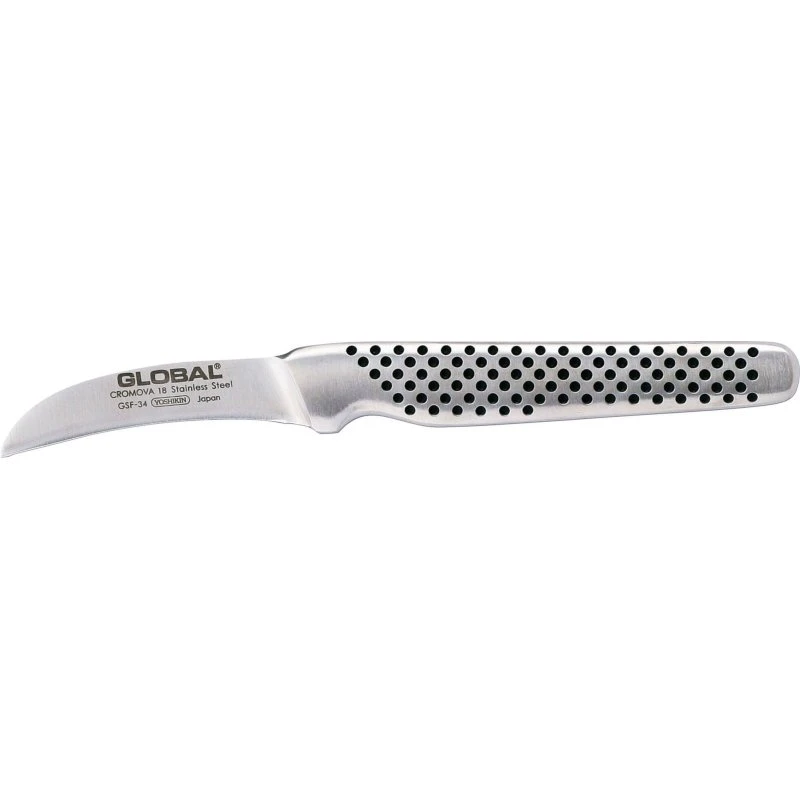Global GSF-34 tournierkniv 5 cm - rustfrit stål