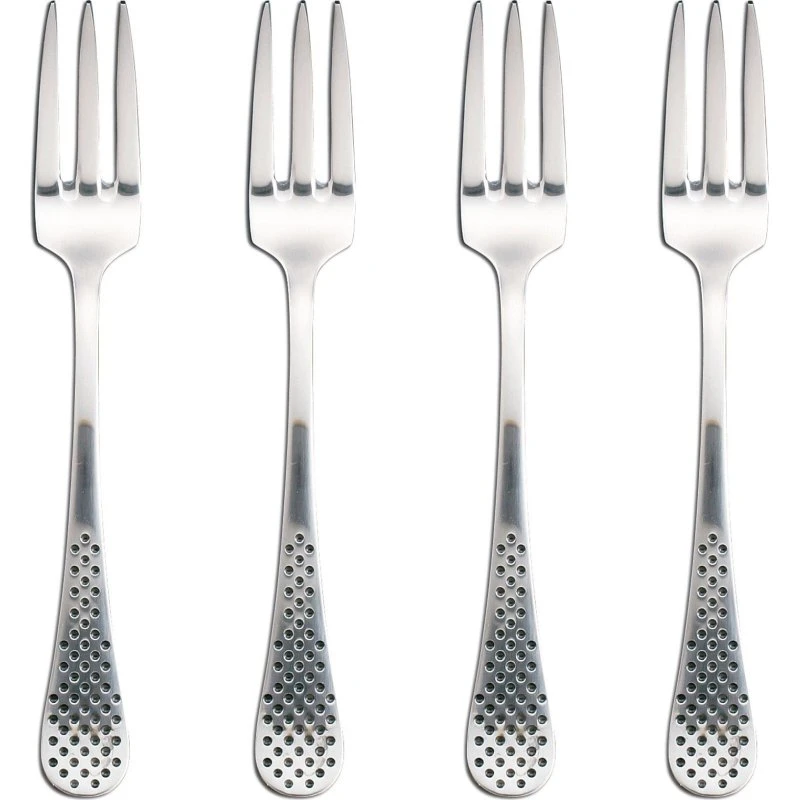 Global GT-002/4 gaffel 4-pak - rustfrit stål