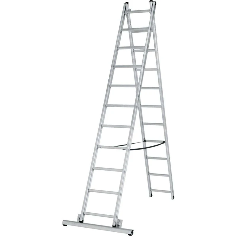 MATERIELHUSET Skydestige Proff 2-delt 3,0 m (udv. 51 cm)