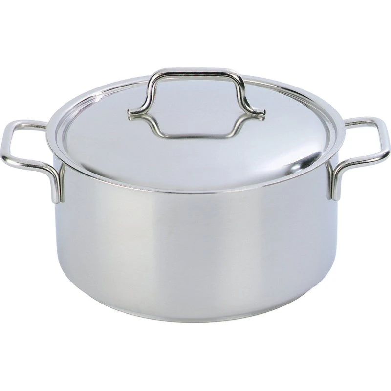 Demeyere Apollo 7 gryde med låg 1,5 L, rustfrit stål