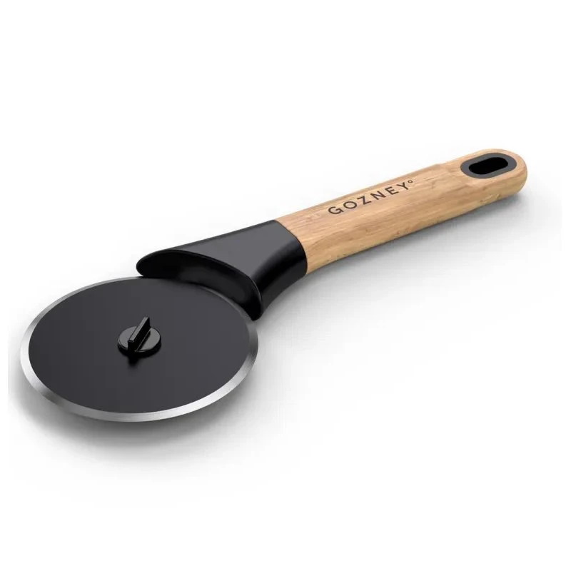 Gozney pizzahjul – skarp carbonstålsklinge, træhåndtag