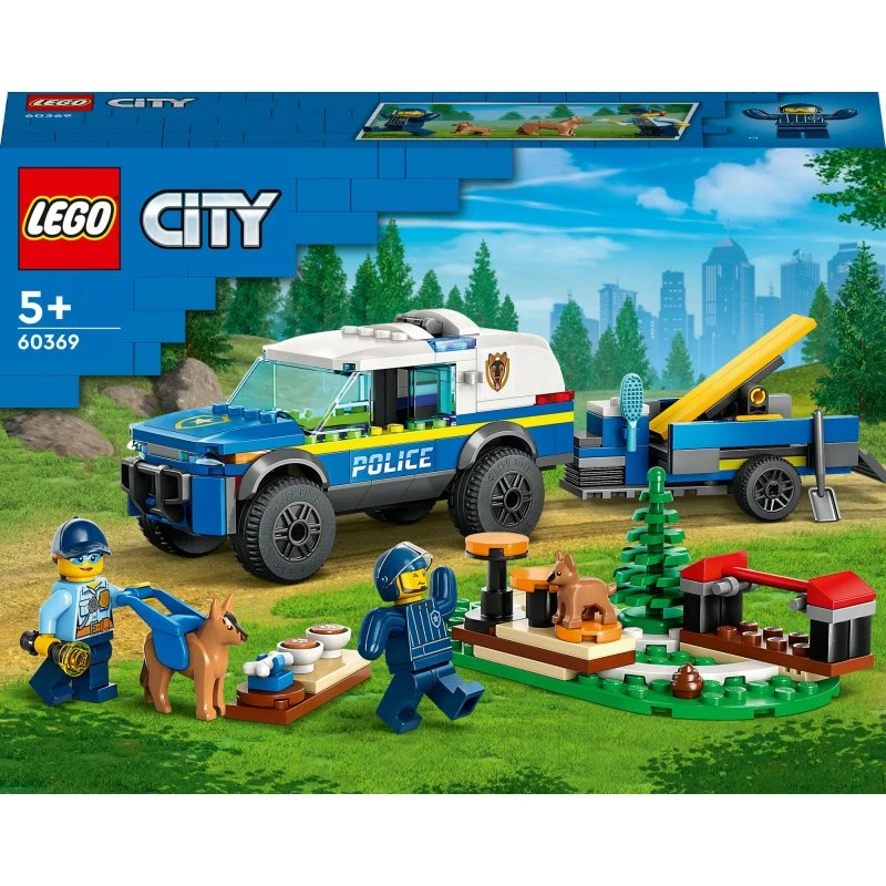 LEGO City 60369 Mobil politihundetræning – 197 dele