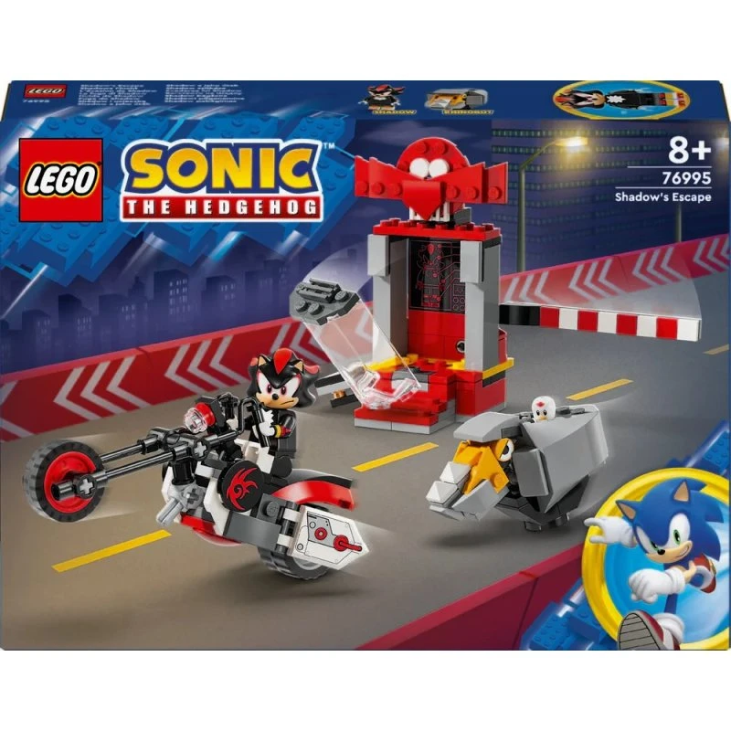 LEGO Sonic 76995 – Shadow the Hedgehogs Flugt (196 dele)