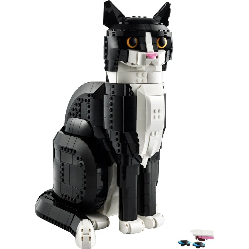 LEGO Ideas 21349 – Tofarvet kat (udstillingsmodel)