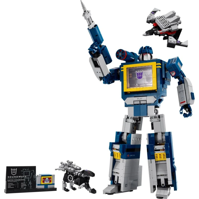 LEGO Icons 10358: Transformers Soundwave – Byggesæt til voksne