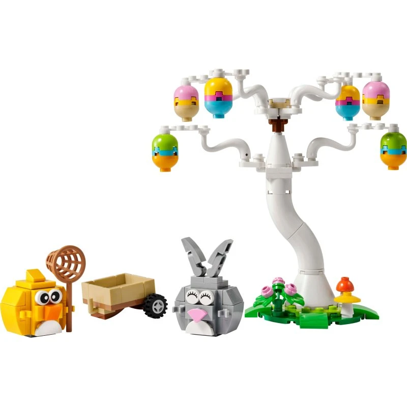 LEGO 40808 Påskehare og kylling på æggejagt