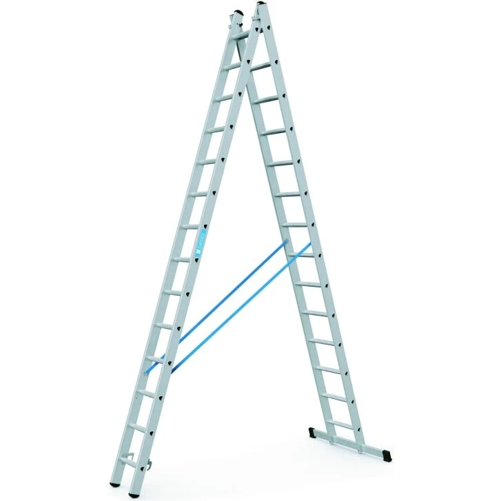 Zarges Combimaster DK 2x14 trin kombistige, 7,2 m