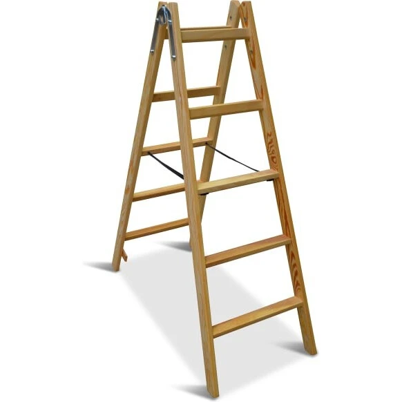 Ergo Wienerstige massiv træ 5 trin (EN-131)