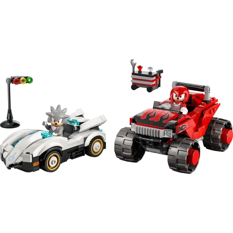 LEGO Sonic 77118 – Silvers bil vs Knuckles' monstertruck