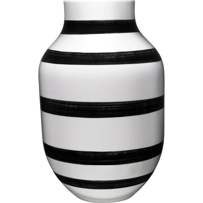 Kähler Omaggio vase sort 30,5 cm