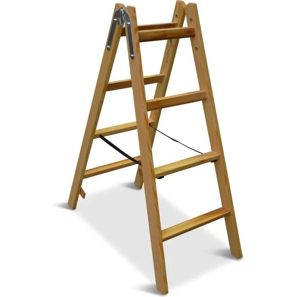 Wienerstige massiv 4 trin ERGO, træ (EN-131)