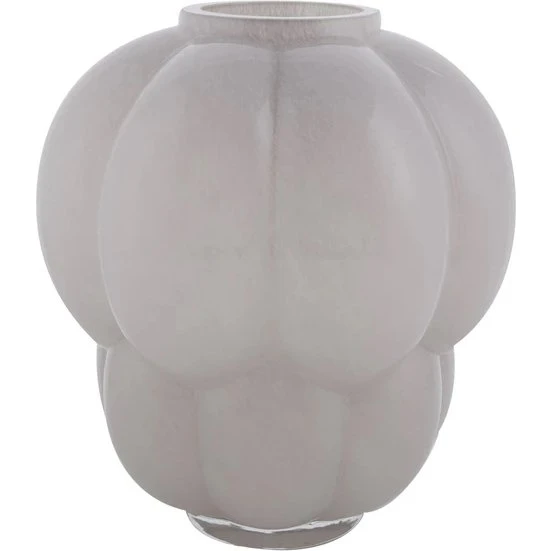 AYTM Uva Glass Vase 28 cm – Dove Grey