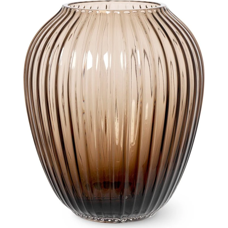 Kähler Hammershøi vase 18,5 cm – Valnød