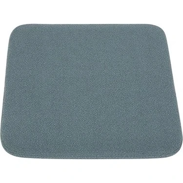 AYTM Curva Sædehynde 27x32,5 cm – Dusty Blue Bouclé
