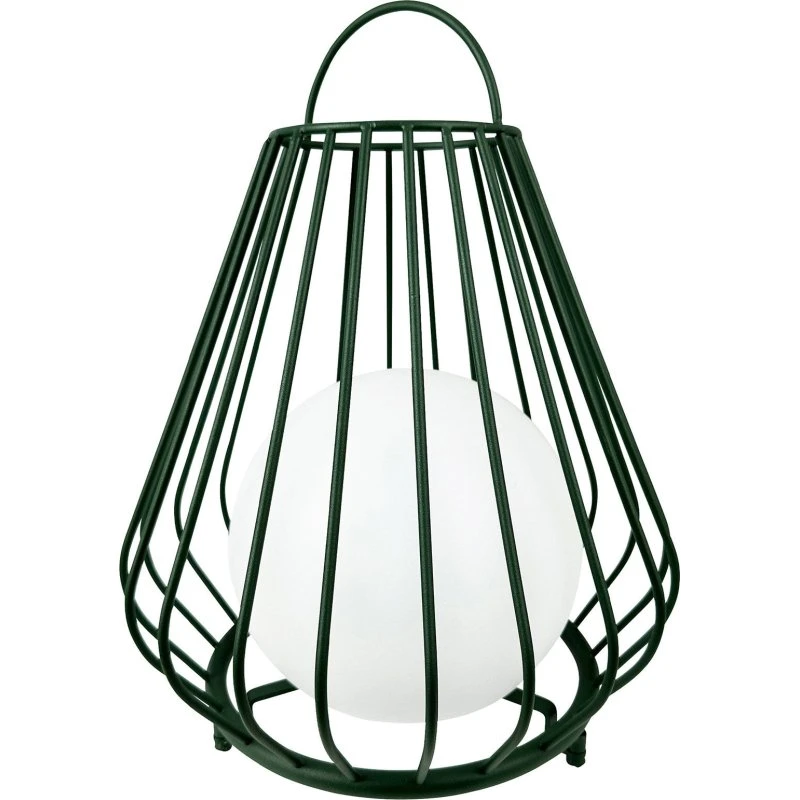 Dyberg Larsen Evesham udendørs lanterne, medium grøn