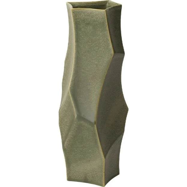 ferm LIVING Cueva Vase H37 – Dark Sage