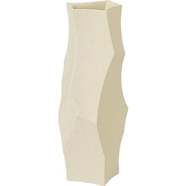 ferm LIVING Cueva Vase H37 Off-White